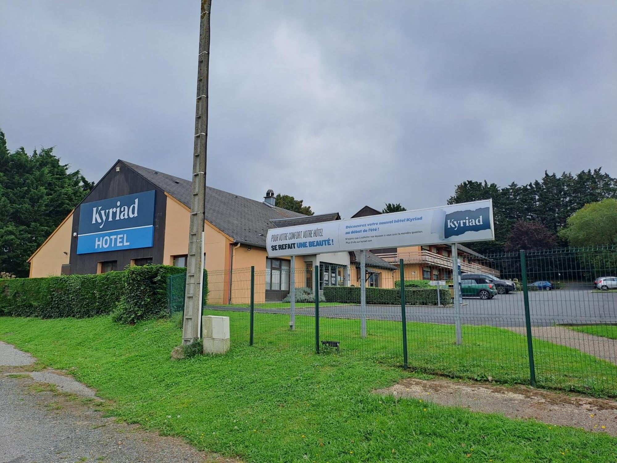 Kyriad Honfleur - La Riviere Saint Sauveur Екстер'єр фото
